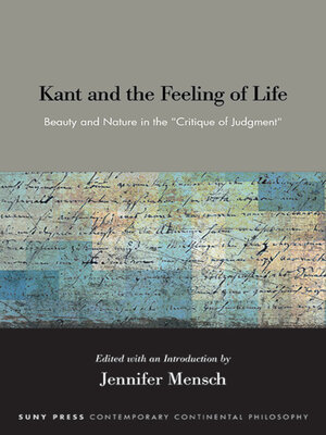 cover image of Kant and the Feeling of Life